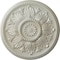 Ekena Millwork Edinburgh Ceiling Medallion (Fits Canopies up to 5 1/4"), Hand-Painted Flash Blue, 18"OD x 1 3/4"P CM18EDFBS - alternate 1